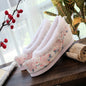 Antique Female Embroidered Cotton Shoes