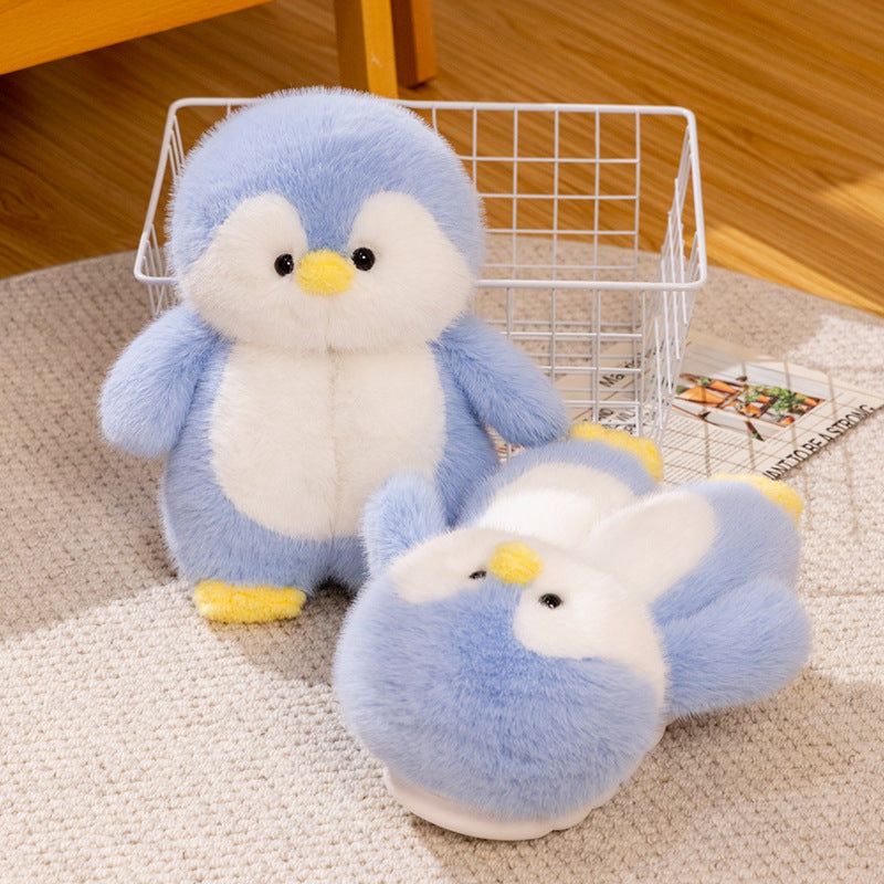 Cartoon Cute Penguin Floor Cotton Shoes Plush Slippers