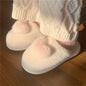 Leisure Pajamas Girlish Heart Love Non-slip Warm Confinement Soft Sole Shoes