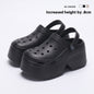 Summer Breathable Closed Toe Hole Shoes For Women