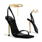 Plus Size Stiletto Sexy Strap Sandals