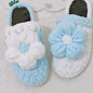 Handmade Hook Shoes New Puff Pattern Woven Slippers Material Package