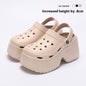 Summer Breathable Closed Toe Hole Shoes For Women