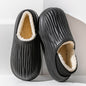 Fashion Thickened Winter Slippers Women's Indoor Outdoor Shoes Home Warm Plush Confinement Shoes