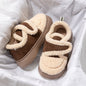 Women's Cotton-padded Shoes Winter Lambskin Korean Style