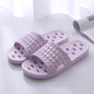 Summer House Shoes Non-slip Hollow Sole Design Floor Bathroom Slipper For Women Men