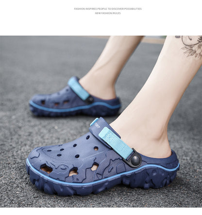 Breathable Soft Bottom Sports Beach Shoes Casual Two-way Wear Sandals