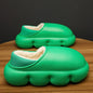 Winter Couple's Bread Cotton Shoes Platform Plus Waterproof Velvet Shoes