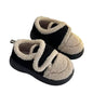 Casual Women's Fleece-lined Thick Thick-soled Plush Cotton Shoes