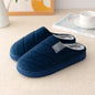 Cotton Slippers Autumn And Winter Women's Home Warm Cotton Shoes Men