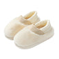 Anti-Slip Winter Slippers Comfortable Warm Plush Flurry Slides Indoor Slippers Floor Cozy Shoes For Women Men Couple