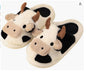 Female Cow Baotou Cotton Slippers