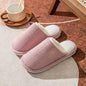 Fashion Indoor Home Slippers Non-slip Floor Shoes For Women Men Soft Bottom Velvet  Fur Slides House Shoes Bedroom Slipper