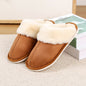 Women's Cotton-padded Shoes Fleece-lined Platform Cold-proof Warm