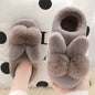 Women's Winter Platform Non-slip Warm Cute Interior Home Plush Shoes