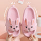 Cute Rabbit Slippers For Kids Women Summer Home Shoes Bathroom Slippers