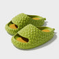 Summer Durian Couple Funny Fashion Step On Shit Sense Slipper Female