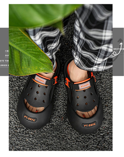 Men's Outerwear Casual Trend Color Matching Slippers